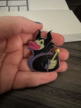 2026 Disney Parks-  Ducks Of Disney Mystery Series 2 Duck PIN-Maleficent